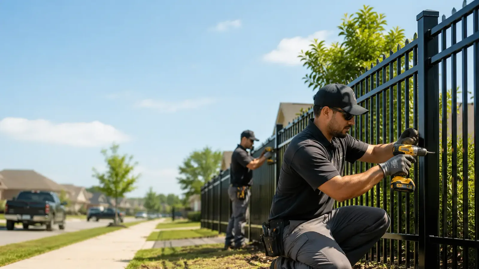 Metal Fence Installation in Casa, AR